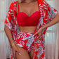 💛Sommer-Schnäppchen - 49% Rabatt💛Traumhafte Bademode mit Riemchen und Überzug