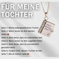 Herz-Buch-Halskette Aufklappbar – 🌸Besonderes Geschenk für Familie✨～