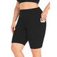 🔥 49% Rabatt – Nur kurze Zeit! ✨ Damen Hochtauch-Sporthose mit 2 Taschen: Feuchtigkeitsableitend & bauchkontrollierend 🏃‍♀️