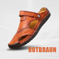 🔥Saisonaktion 49% RABATT - 💥Große, weiche, atmungsaktive Outdoor-Sandalen aus Leder für Herren