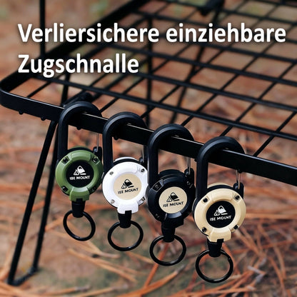 🏆Letzter Tag: 1 kaufen, 1 gratis dazu!🎁3-in-1 Multifunktions-Schlüsselanhänger mit Karabiner und ausziehbarem Jojo