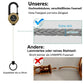 🏆Letzter Tag: 1 kaufen, 1 gratis dazu!🎁3-in-1 Multifunktions-Schlüsselanhänger mit Karabiner und ausziehbarem Jojo