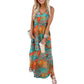 💥Halbpreis-Ausverkauf🔥👗🌊 Damen Sommerkleid – Locker, Ärmellos, V-Ausschnitt mit Taschen, Ideal für Strand & Freizeit