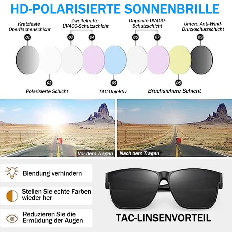 🔥Passende Sonnenbrille mit UV400-Schutz