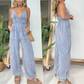 🔥💥2025 SCHNÄPPCHEN 🔥💥Jeans-Jumpsuit mit tiefem V-Ausschnitt für Damen🔥💥
