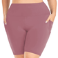 🔥 49% Rabatt – Nur kurze Zeit! ✨ Damen Hochtauch-Sporthose mit 2 Taschen: Feuchtigkeitsableitend & bauchkontrollierend 🏃‍♀️