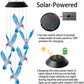 🦋 Verschönern Sie Ihren Garten – ✨Kreative Solar-Windspiele mit Vogeldesign