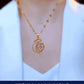 💎🌙Halskette mit einer eleganten und zarten Mondsichel für Frauen✨