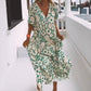 ✨Sommer-Schnäppchen🌸 Lässiges, geblümtes Swingkleid für Damen