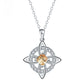 🔥Solange der Vorrat reicht 50% Rabatt!🎉Unisex Witch Knot Pendant Necklace📿