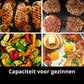 🔥 Rauchfreier Indoor-Grill – Grillen Sie Ihre Lieblingsgerichte ganz ohne Schmutz! 2200 W für aromatische Ergebnisse! 🍖🌟 🔥