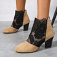 👢Neujahrsaktion✨Damen High Heels mit eleganter Spitze für den Sommer