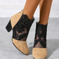 👢Neujahrsaktion✨Damen High Heels mit eleganter Spitze für den Sommer