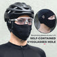 Gesichtsschutz-Fahrradhaube aus Eisseide