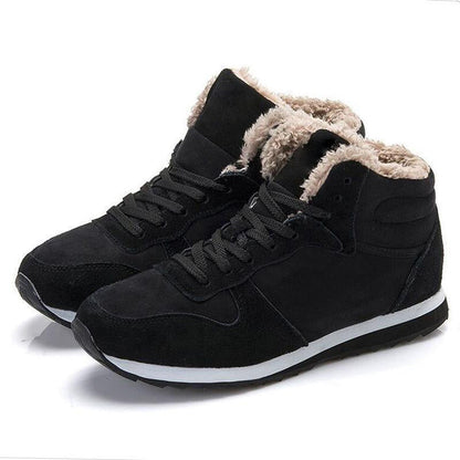 🔥👟HEISSER SALE 49 % Rabatt – 🔥Unisex-Winterschuhe mit dickem Fell