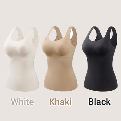 🎊Schwarzer Freitag Verkauf🎊Thermo-Tanktops mit integriertem BH für Damen