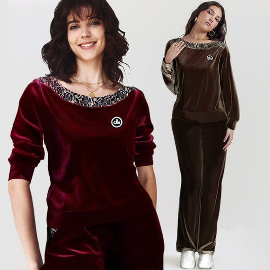 [Bestes Geschenk für Sie] Weicher, lässiger Anzug mit langen Ärmeln und Hose für Damen