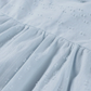Sommerkleid aus Baumwolle und Leinen mit V-Ausschnitt für Damen