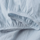 Sommerkleid aus Baumwolle und Leinen mit V-Ausschnitt für Damen