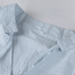 Sommerkleid aus Baumwolle und Leinen mit V-Ausschnitt für Damen