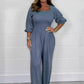 💕Heißer Verkauf 49% Rabatt🥰Sommer-Overall mit elastischer Taille für Damen
