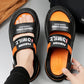 🎁 Heißer Verkauf 49% RABATT 🔥Klobige, gepolsterte Sandalen mit einem schwellenden Griff