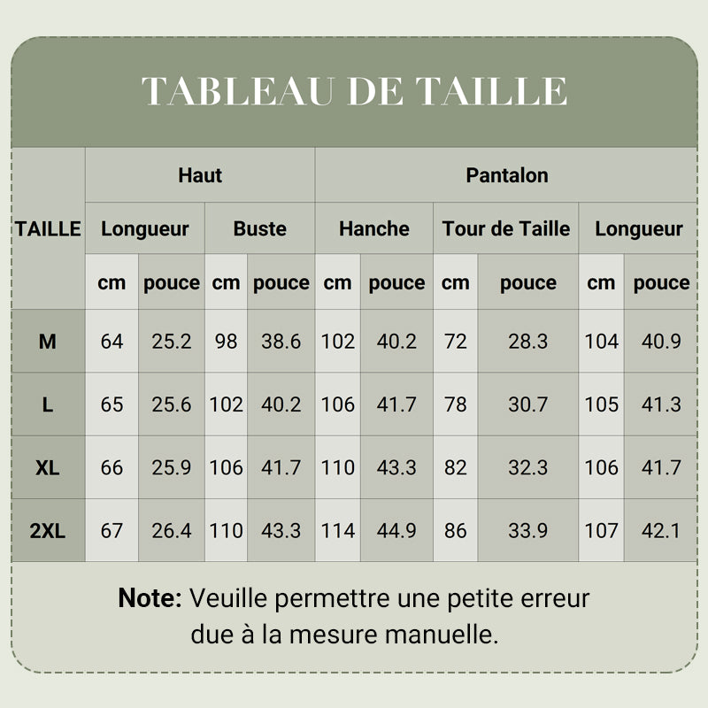 2-teiliges Damen-Set: elegantes bedrucktes Oberteil und unifarbene Hose mit Gürtel