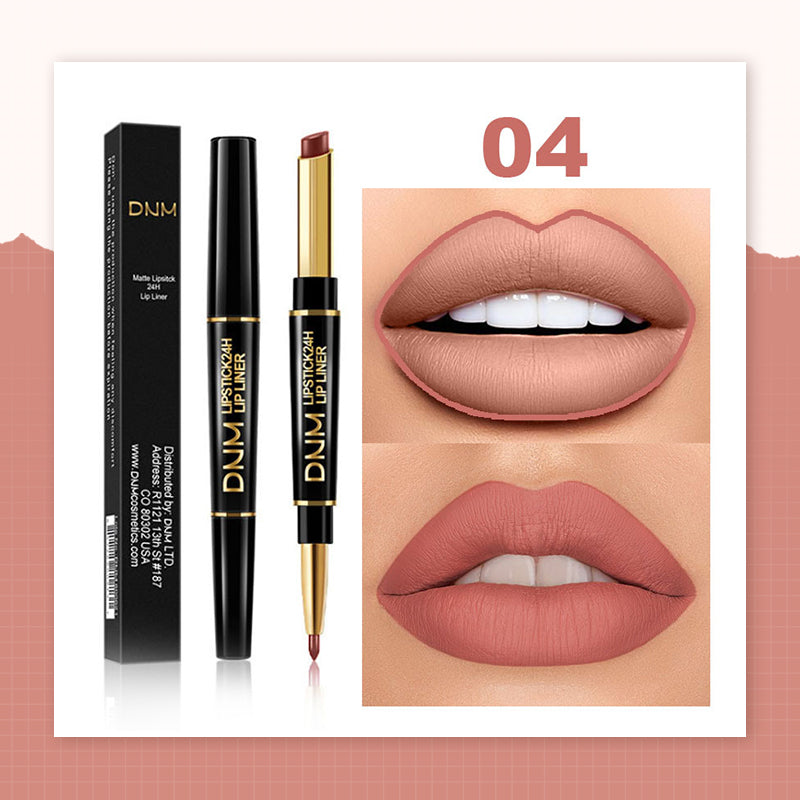 🔥Wasserfester 2-in-1-Lippenstift-Lipliner