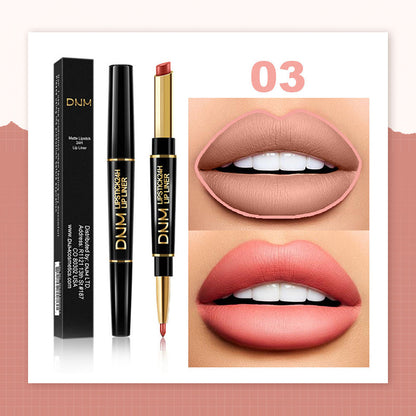 🔥Wasserfester 2-in-1-Lippenstift-Lipliner