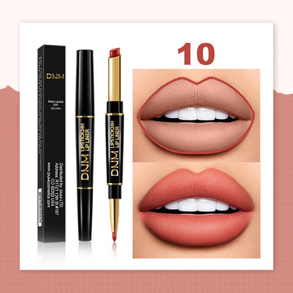 🔥Wasserfester 2-in-1-Lippenstift-Lipliner