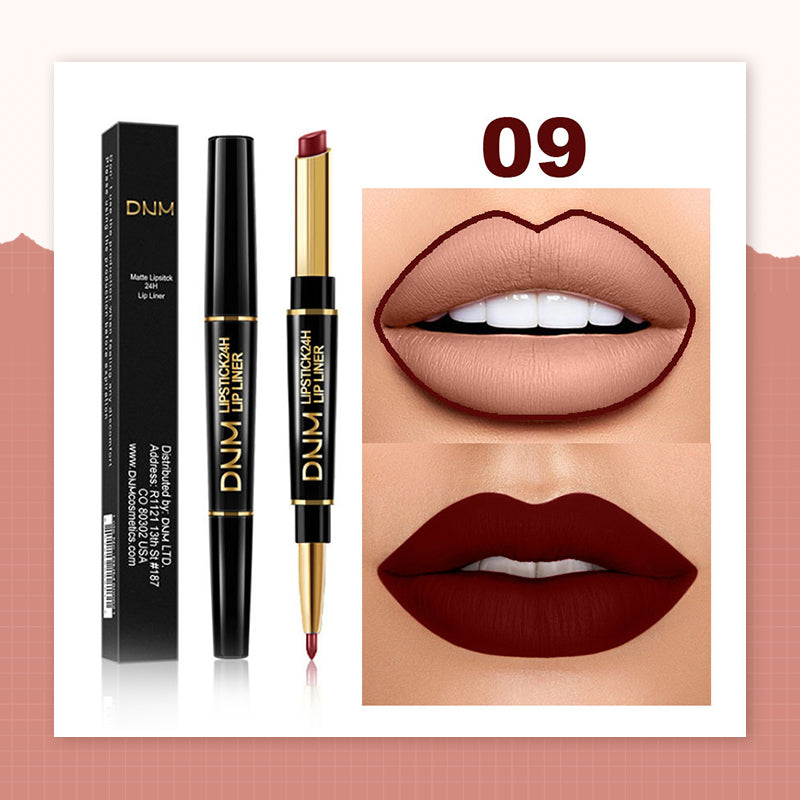 🔥Wasserfester 2-in-1-Lippenstift-Lipliner