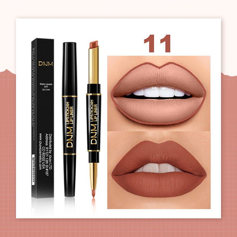 🔥Wasserfester 2-in-1-Lippenstift-Lipliner