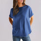 😍Zeitlich begrenzter Rabatt 49% 💥Lässiges Damen-T-Shirt mit Rundhalsausschnitt