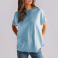 😍Zeitlich begrenzter Rabatt 49% 💥Lässiges Damen-T-Shirt mit Rundhalsausschnitt