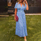 Süßes Vintage-Blumenkleid für Damen