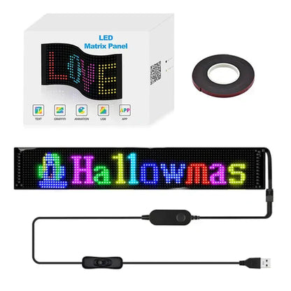 ✨Herbstschlussverkauf🌸Flexibles Bluetooth-LED-Display für Fahrzeuge