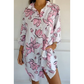 🌸 Bedrucktes Sommer-Hemdkleid für Damen