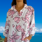 🌸 Bedrucktes Sommer-Hemdkleid für Damen