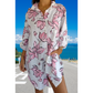 🌸 Bedrucktes Sommer-Hemdkleid für Damen