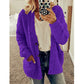 ⭐HEIßER VERKAUF 49% RABATT🌹Herbst und Winter Große Größen Strickjacke Lässige Kurze Samtjacke