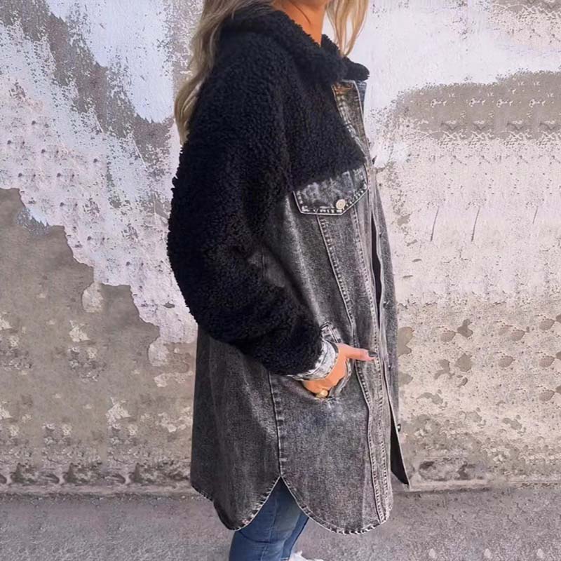 🍂 HEISSER VERKAUF 49% 🍂 Denim Long Shirt Jacke für Frauen