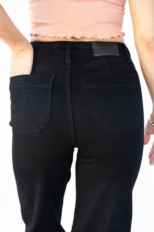 🔥HEISSER VERKAUF - 49% RABATT🔥Gerade geschnittene Jeans mit Stretchanteil und hoher Taille