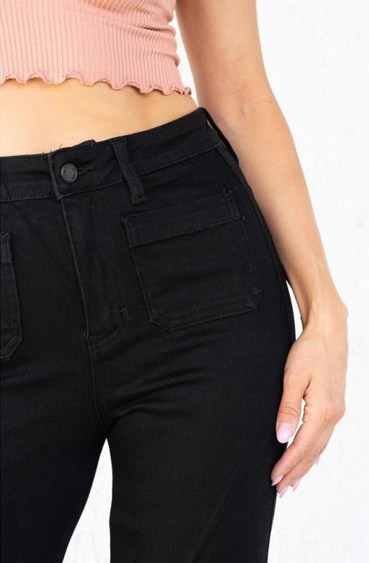 🔥HEISSER VERKAUF - 49% RABATT🔥Gerade geschnittene Jeans mit Stretchanteil und hoher Taille