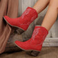 Bequeme Vintage-Stiefel mit klobigem Absatz für Damen - 📦Kostenloser Versand