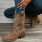 Bequeme Vintage-Stiefel mit klobigem Absatz für Damen - 📦Kostenloser Versand