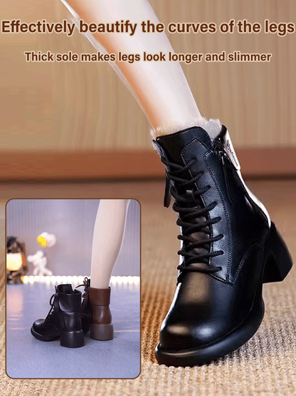 💕Ideales Geschenk - Stiefel im britischen Vintage-Stil