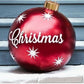 ✨49 % RABATT✨Aufblasbarer Weihnachtsball aus PVC für den Außenbereich