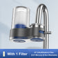 Wasserhahn-Wasserreiniger mit Adaptern