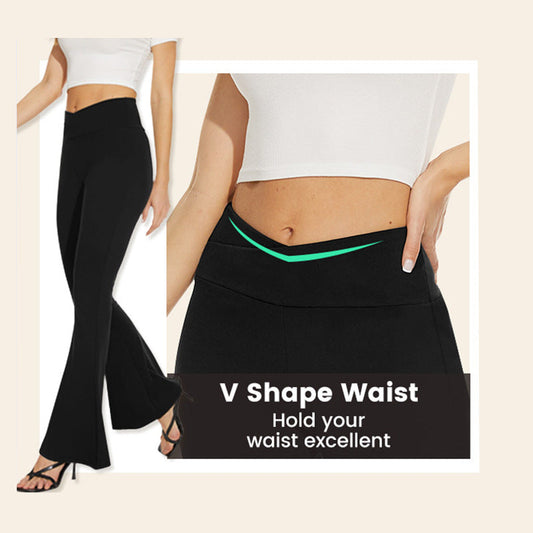 😍Zeitlich begrenzter Rabatt 49% 💥Weite Hose mit hoher Taille und Gummizug für Damen