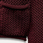 🎁2025 Ultraentspannte Atmosphäre: Exklusive Strickjacke mit Lochmuster✨